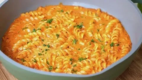 Rose Shrimp Pasta - Italian Pink Sauce