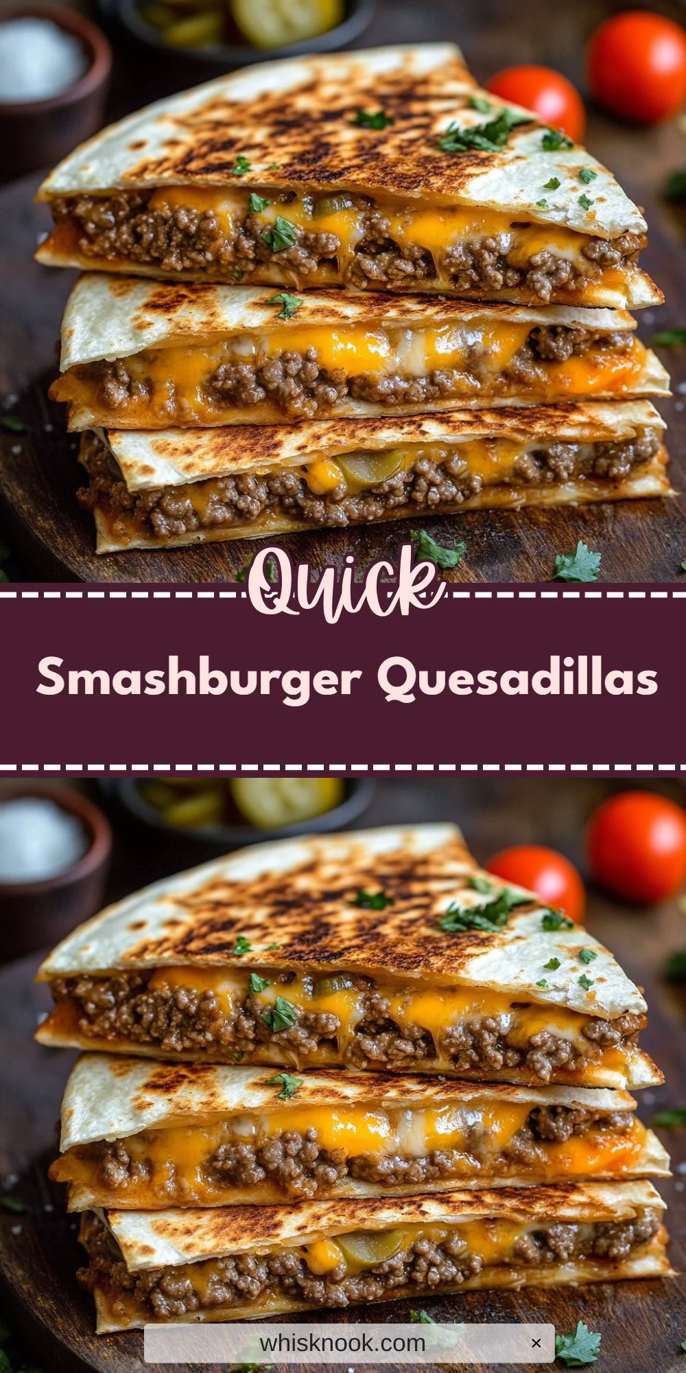 Smashburger Quesadillas