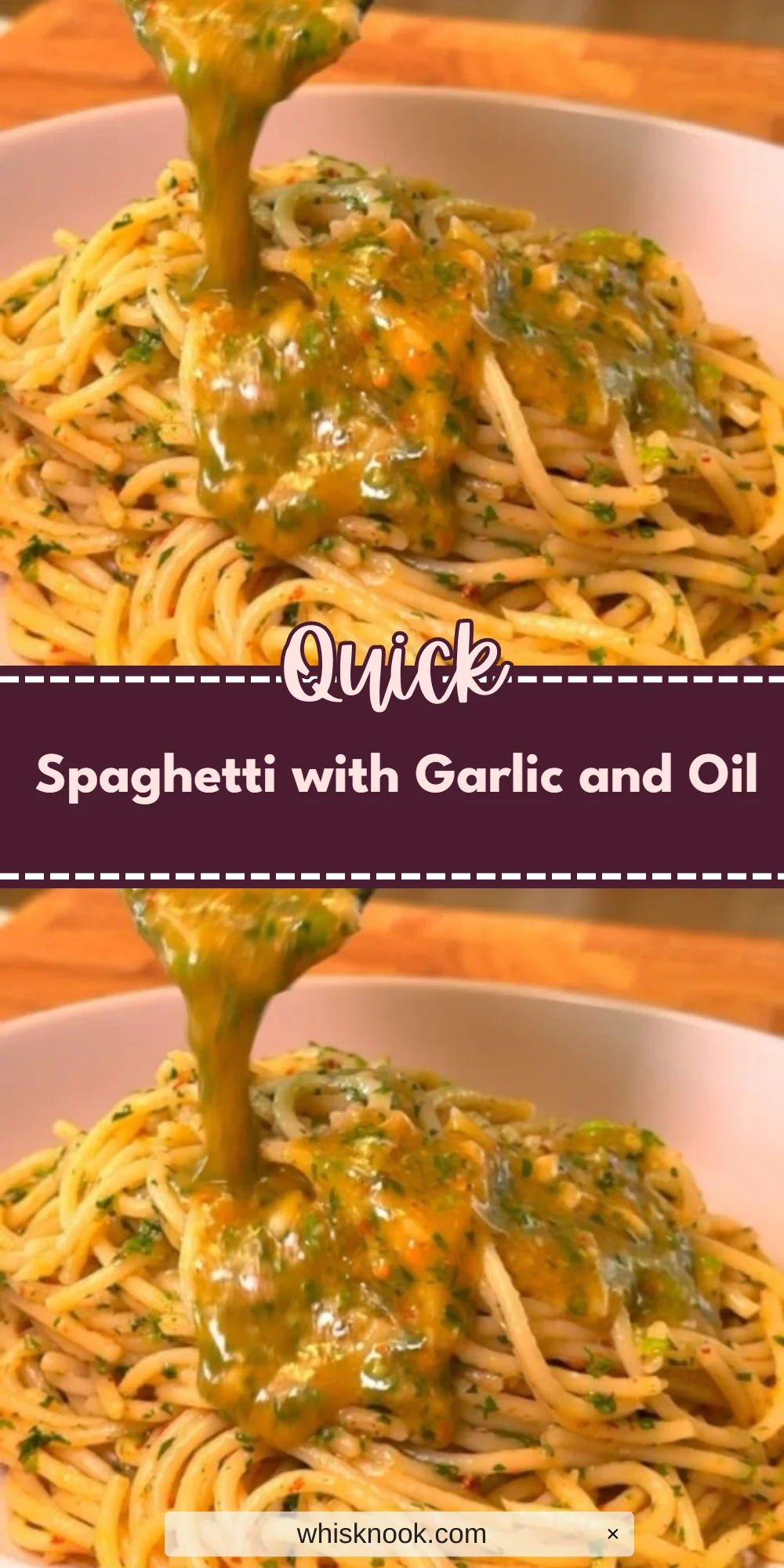 Spaghetti with Garlic and Oil