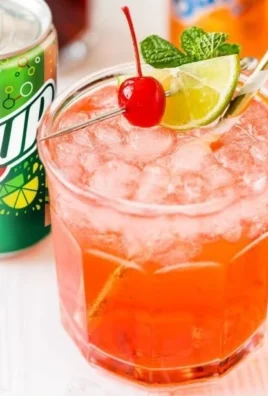 A refreshing 4-ingredient mocktail recipe served in a stylish glass.