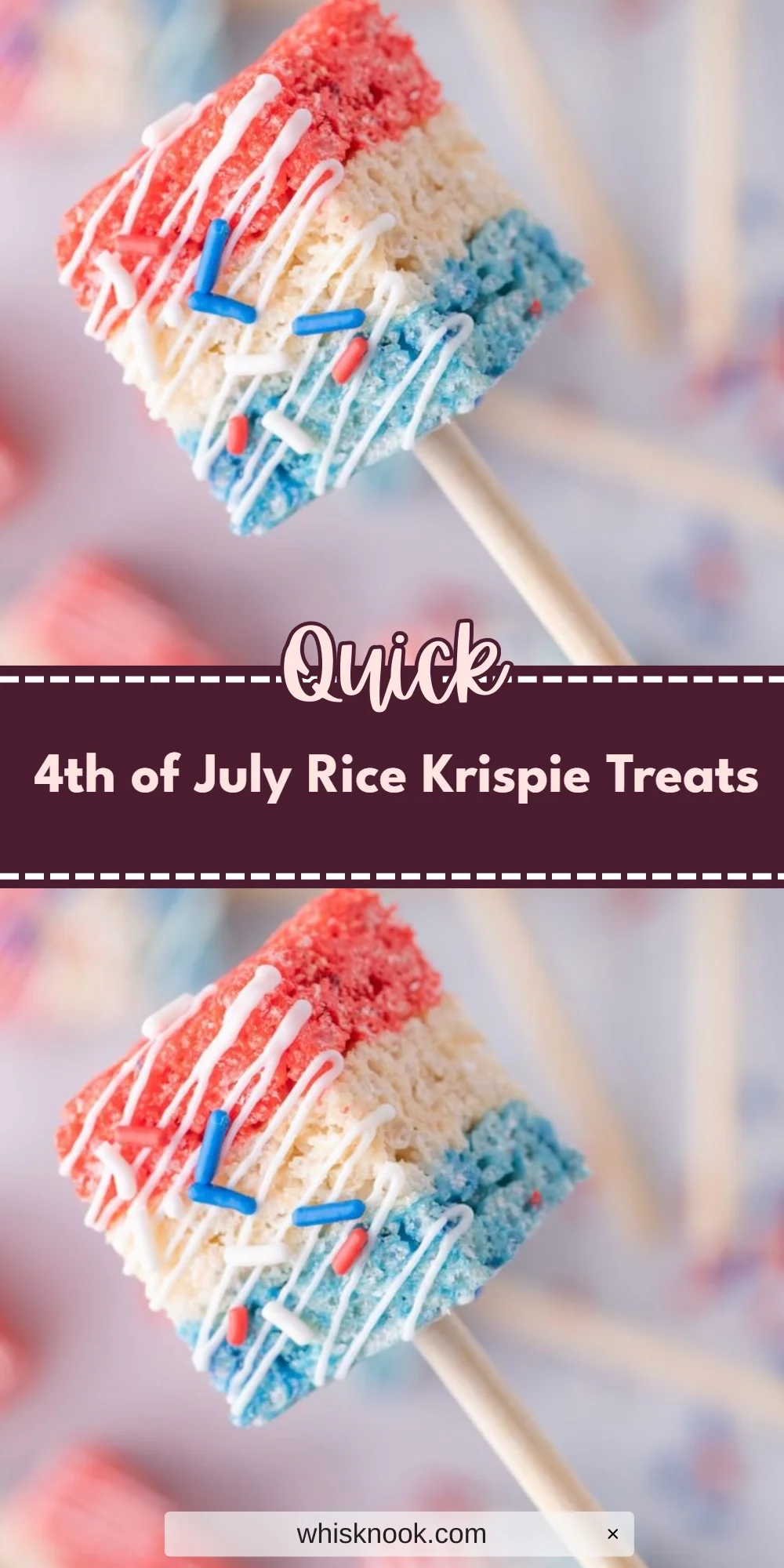 4th of July Rice Krispie Treats