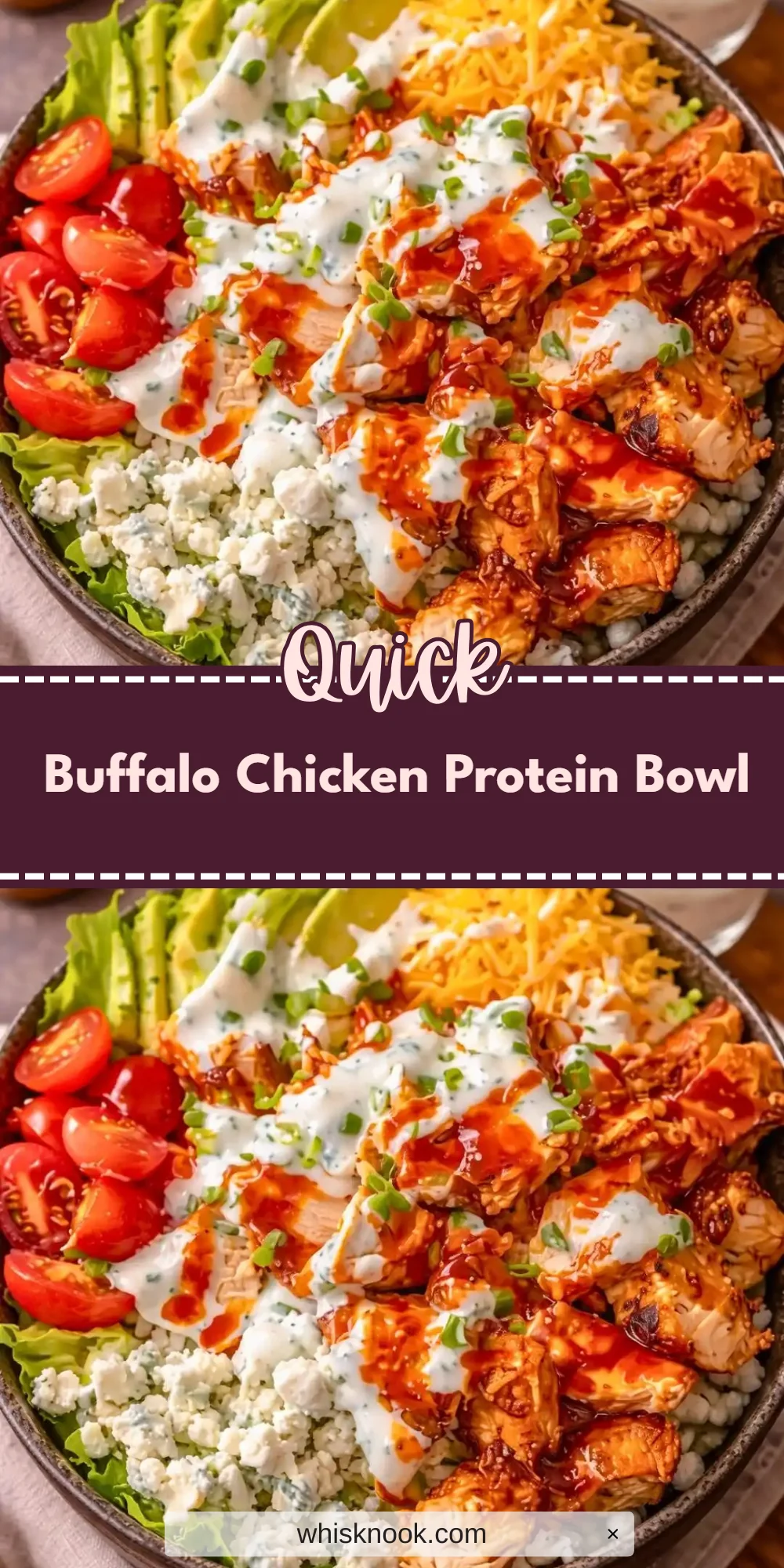 Buffalo Chicken Protein Bowl