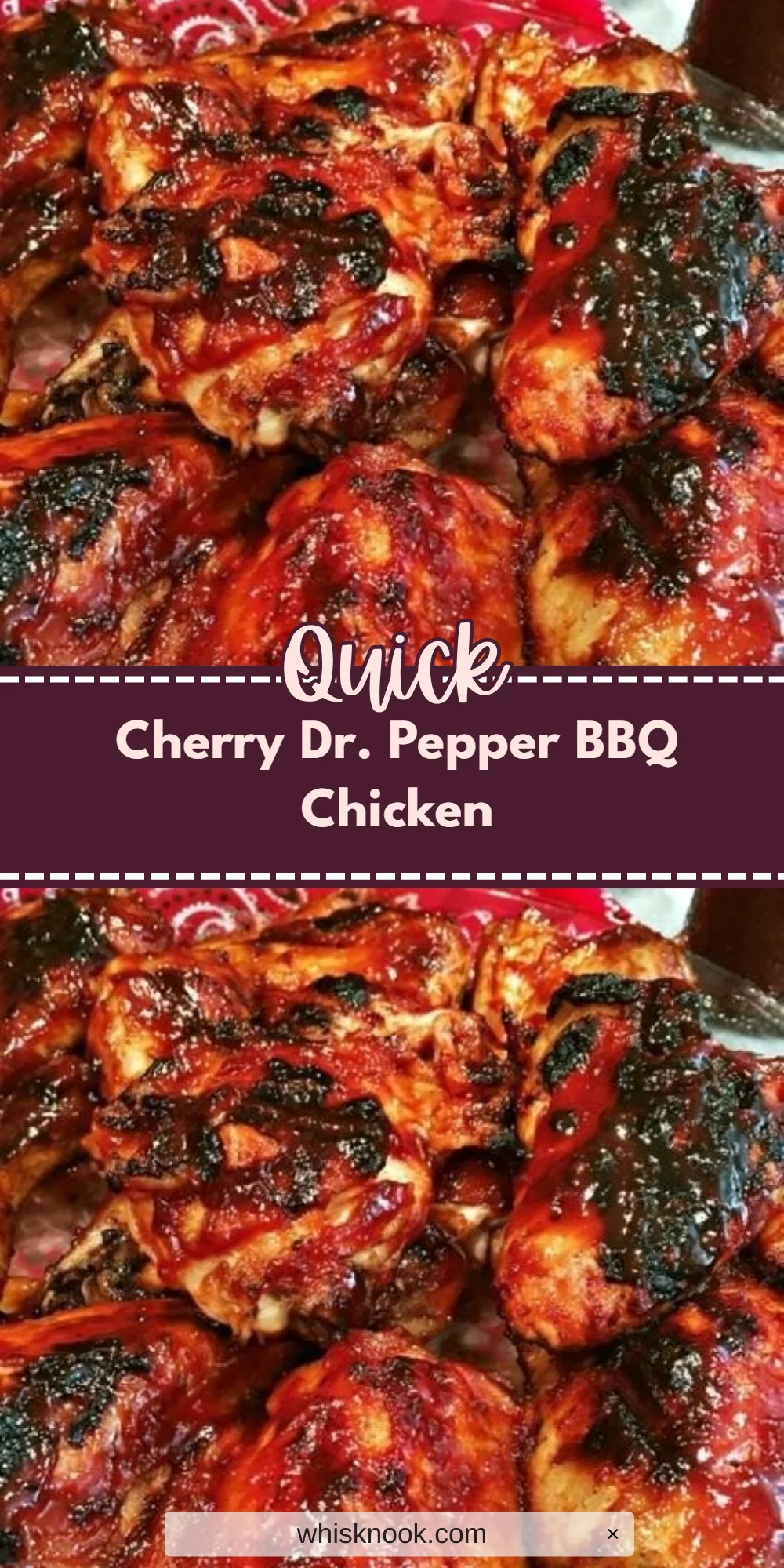 Cherry Dr. Pepper BBQ Chicken