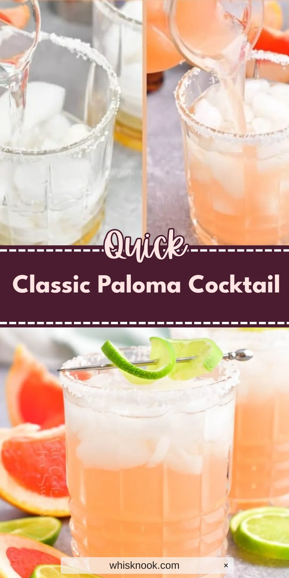 Classic Paloma Cocktail