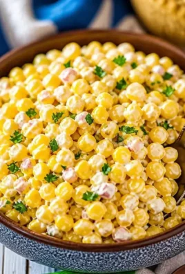 Delicious Crack Corn Salad with sweet corn and fresh vegetables