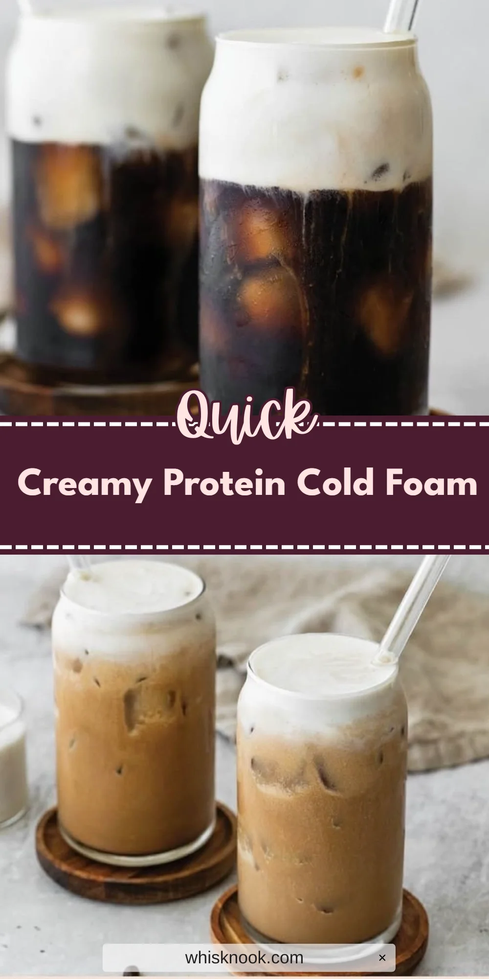 Creamy Protein Cold Foam