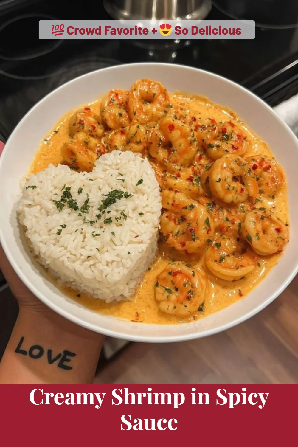 Creamy Shrimp in Spicy Sauce
