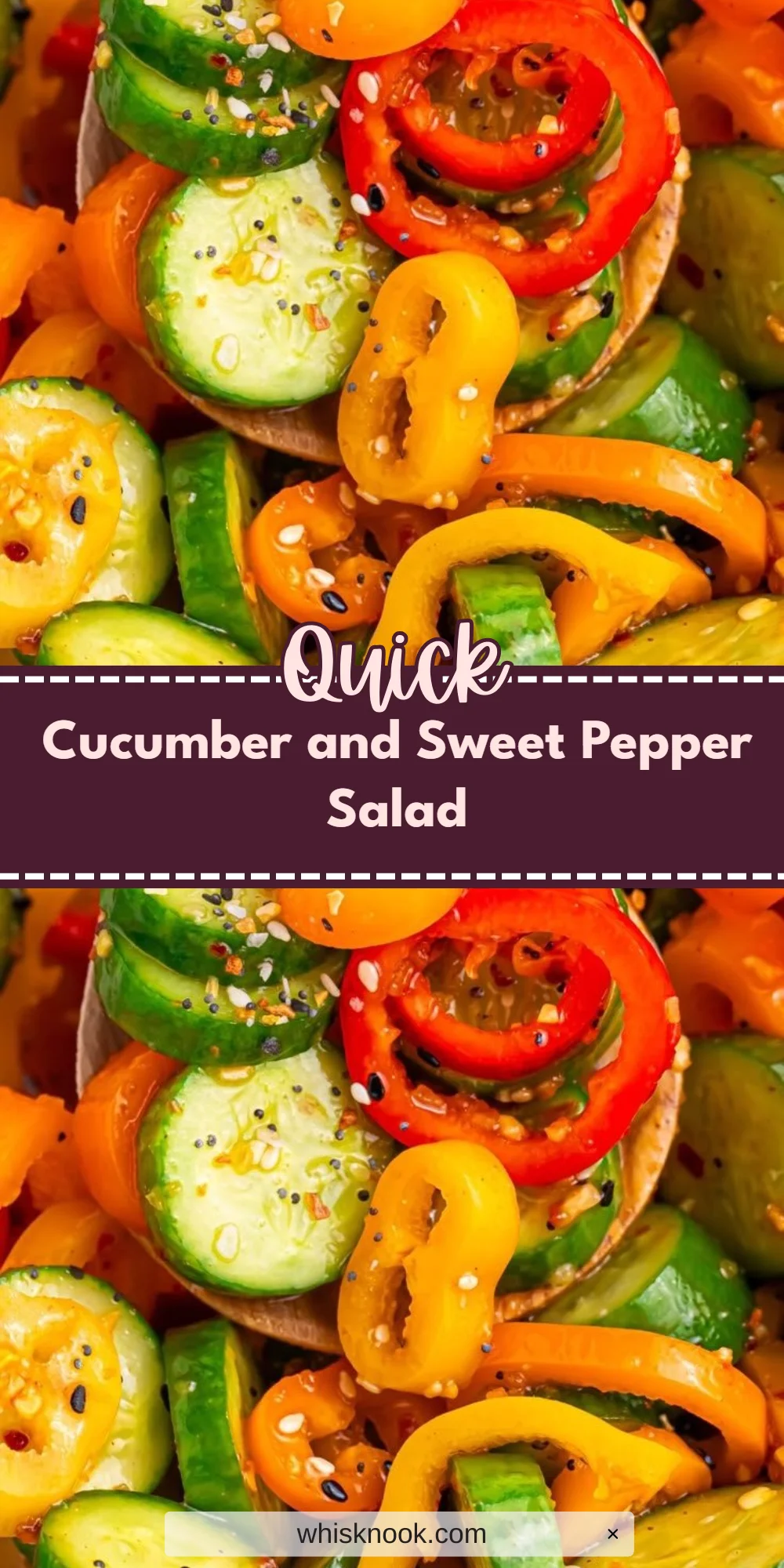 Cucumber and Sweet Pepper Salad