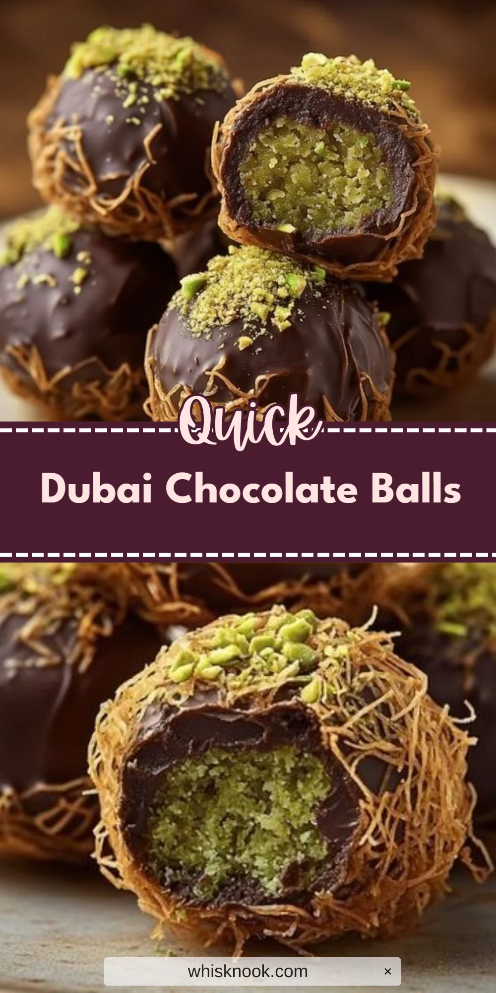Dubai Chocolate Balls