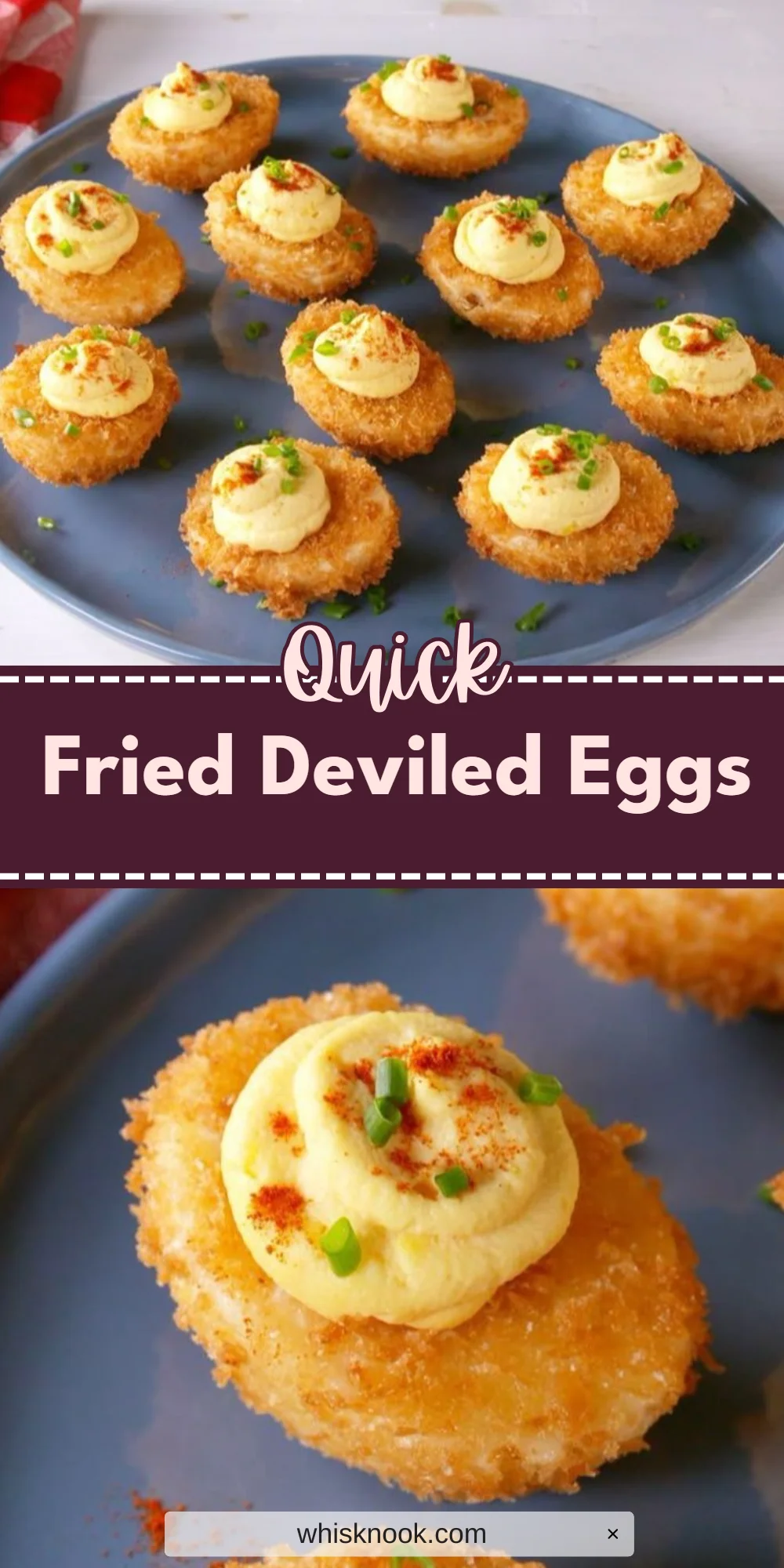 Fried Deviled Eggs