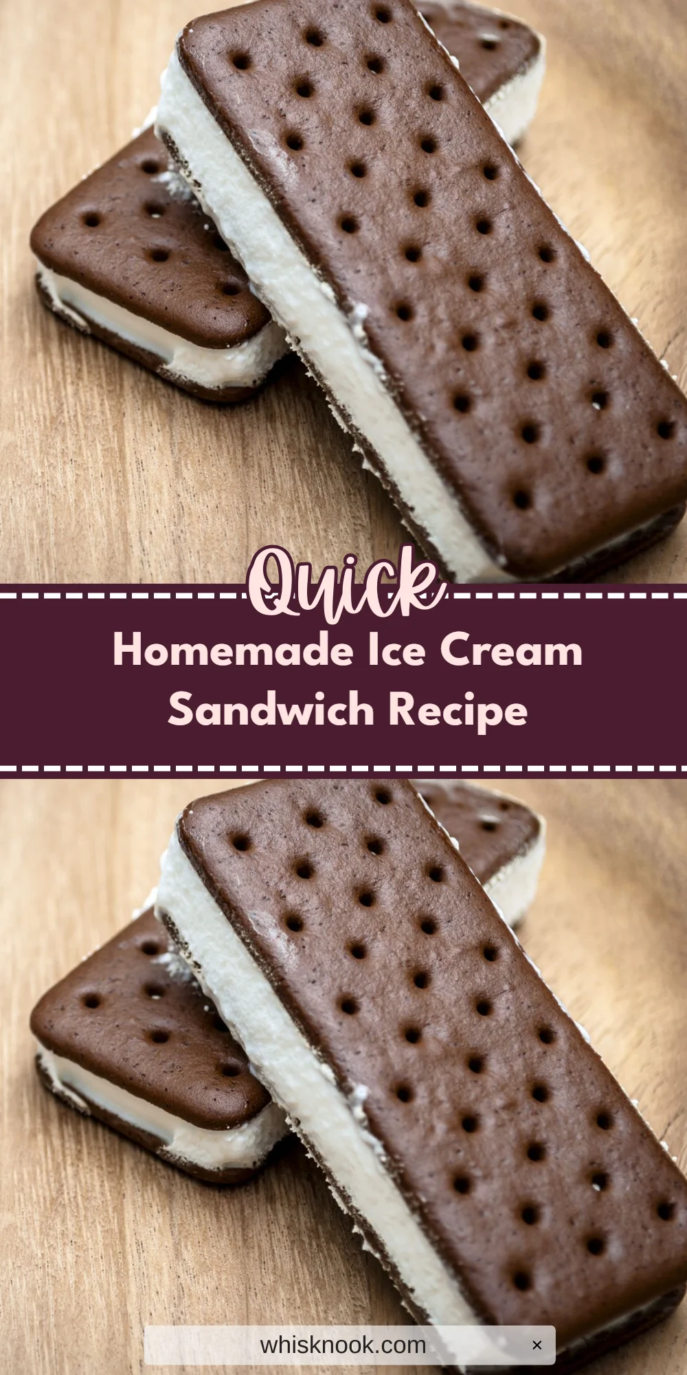 Homemade Ice Cream Sandwich Recipe