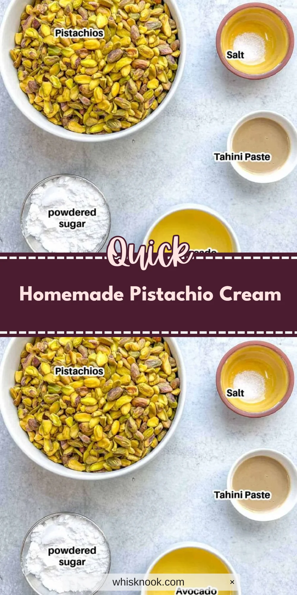 Homemade Pistachio Cream