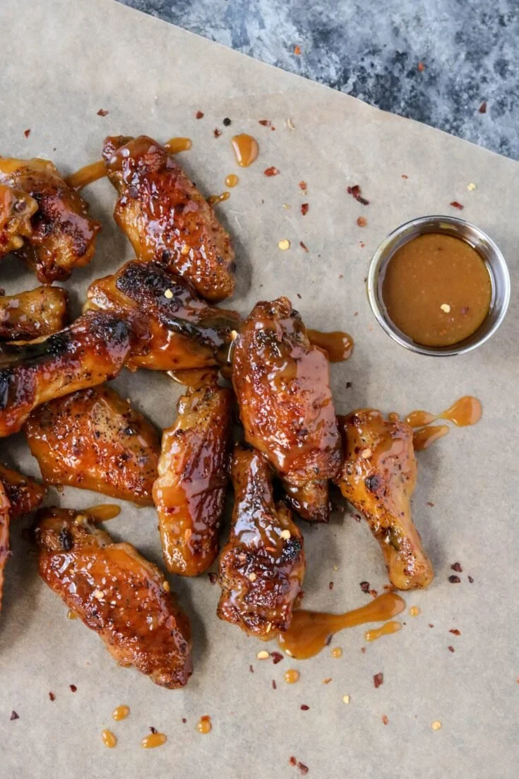Hot Honey Mustard Wings