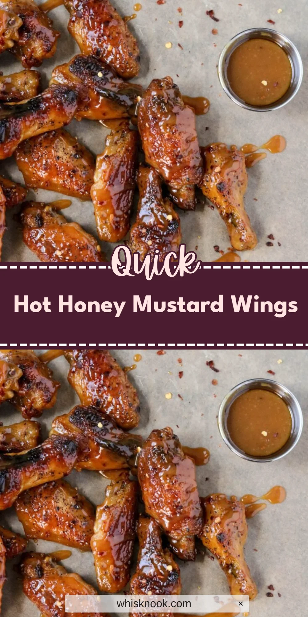 Hot Honey Mustard Wings
