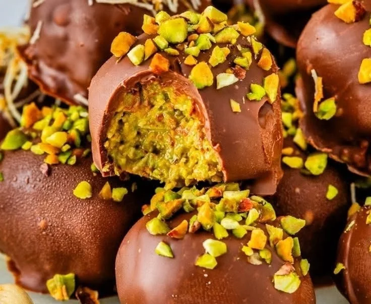 Pistachio Kataifi Truffles