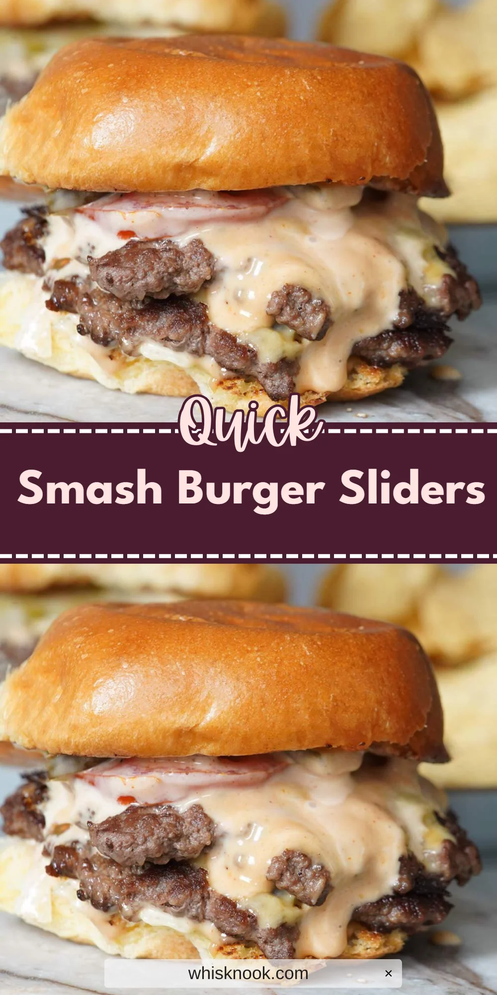 Smash Burger Sliders
