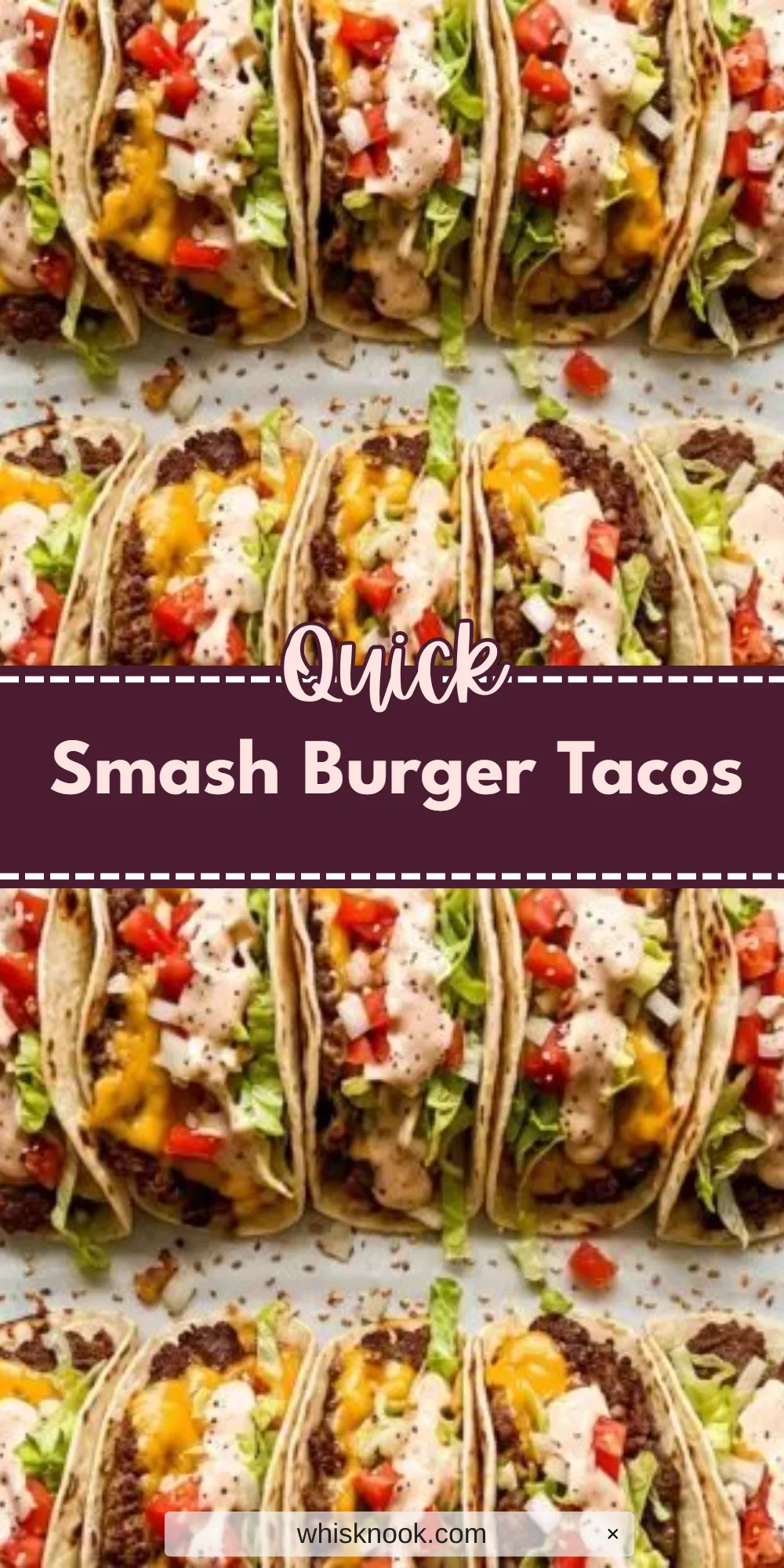Smash Burger Tacos