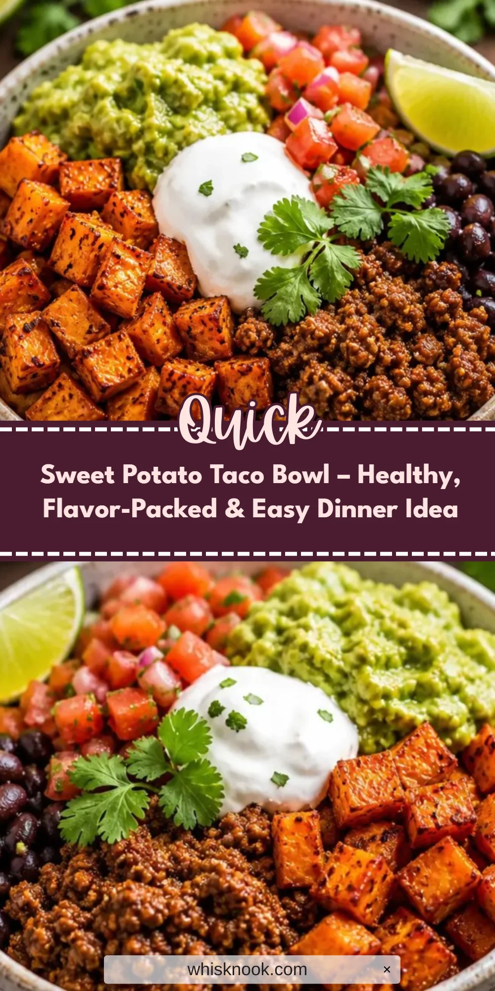 Sweet Potato Taco Bowl – Healthy, Flavor-Packed & Easy Dinner Idea