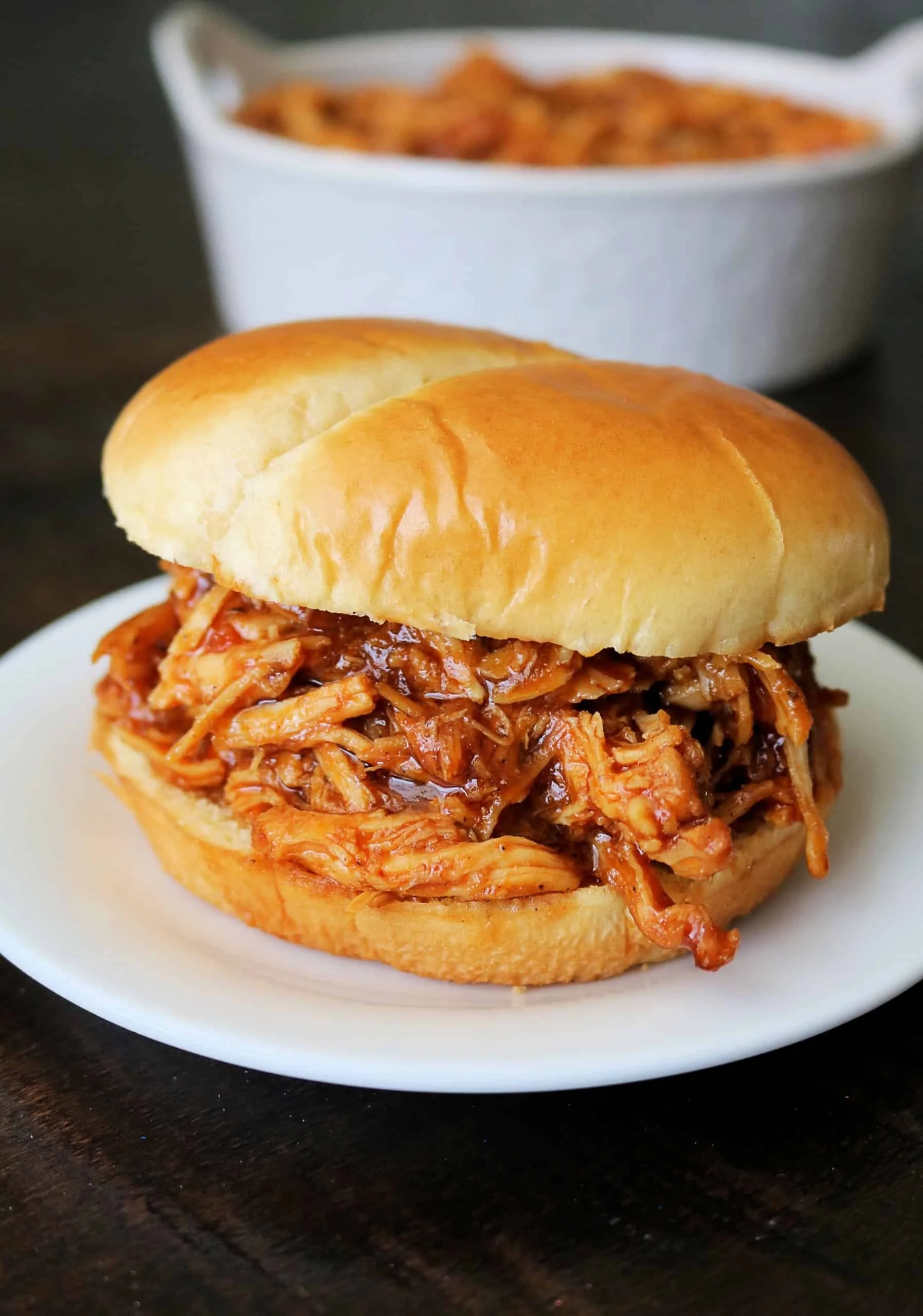 The Best Crockpot BBQ Chicken (Easy Pulled Chicken)