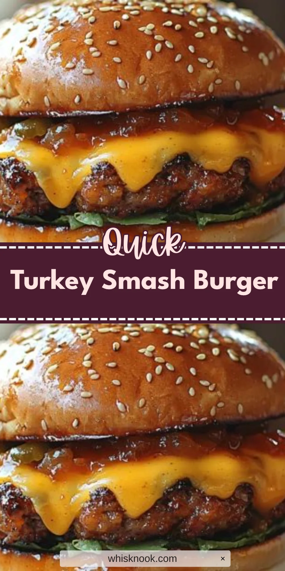 Turkey Smash Burger