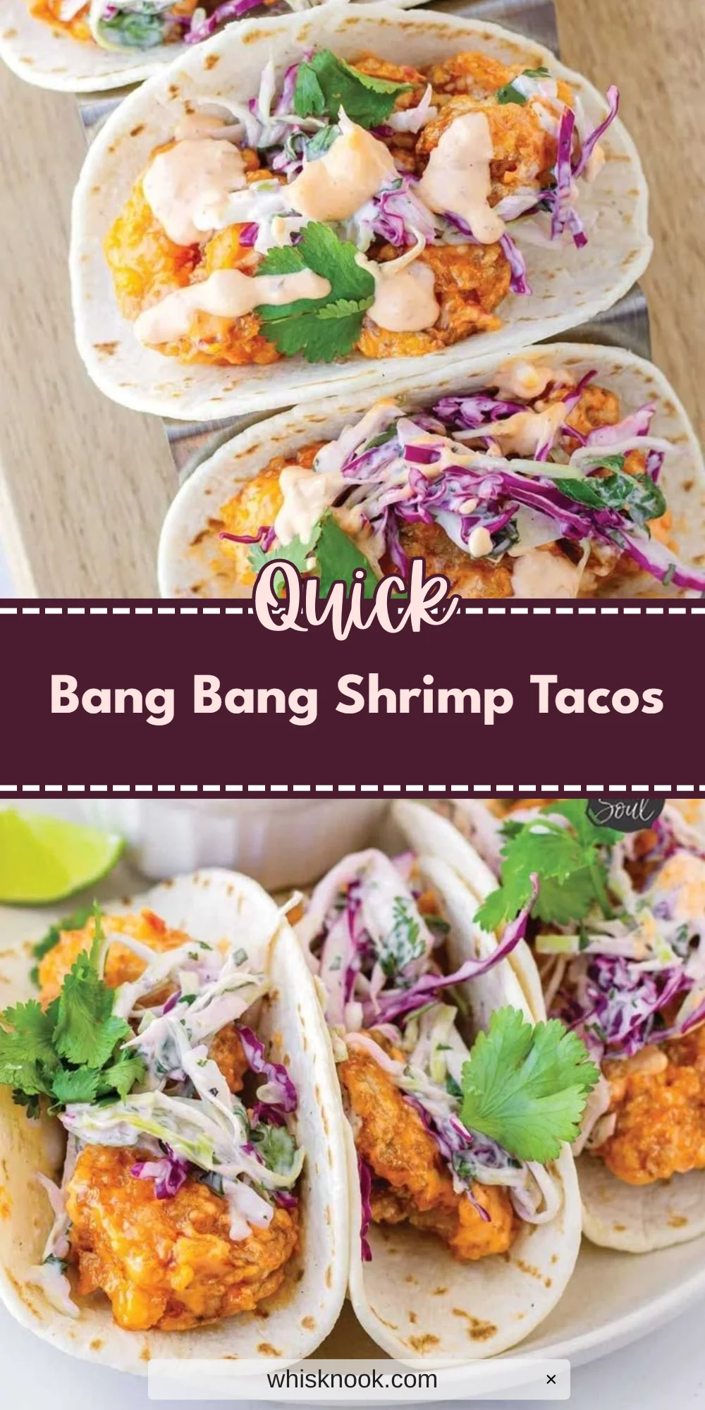Bang Bang Shrimp Tacos