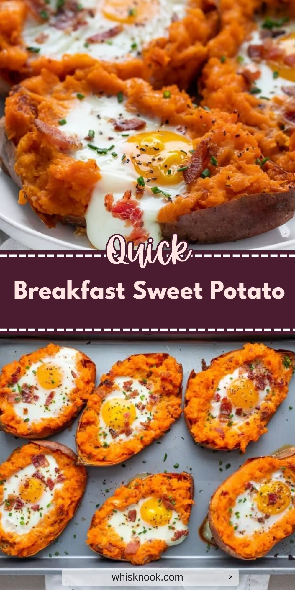 Breakfast Sweet Potato