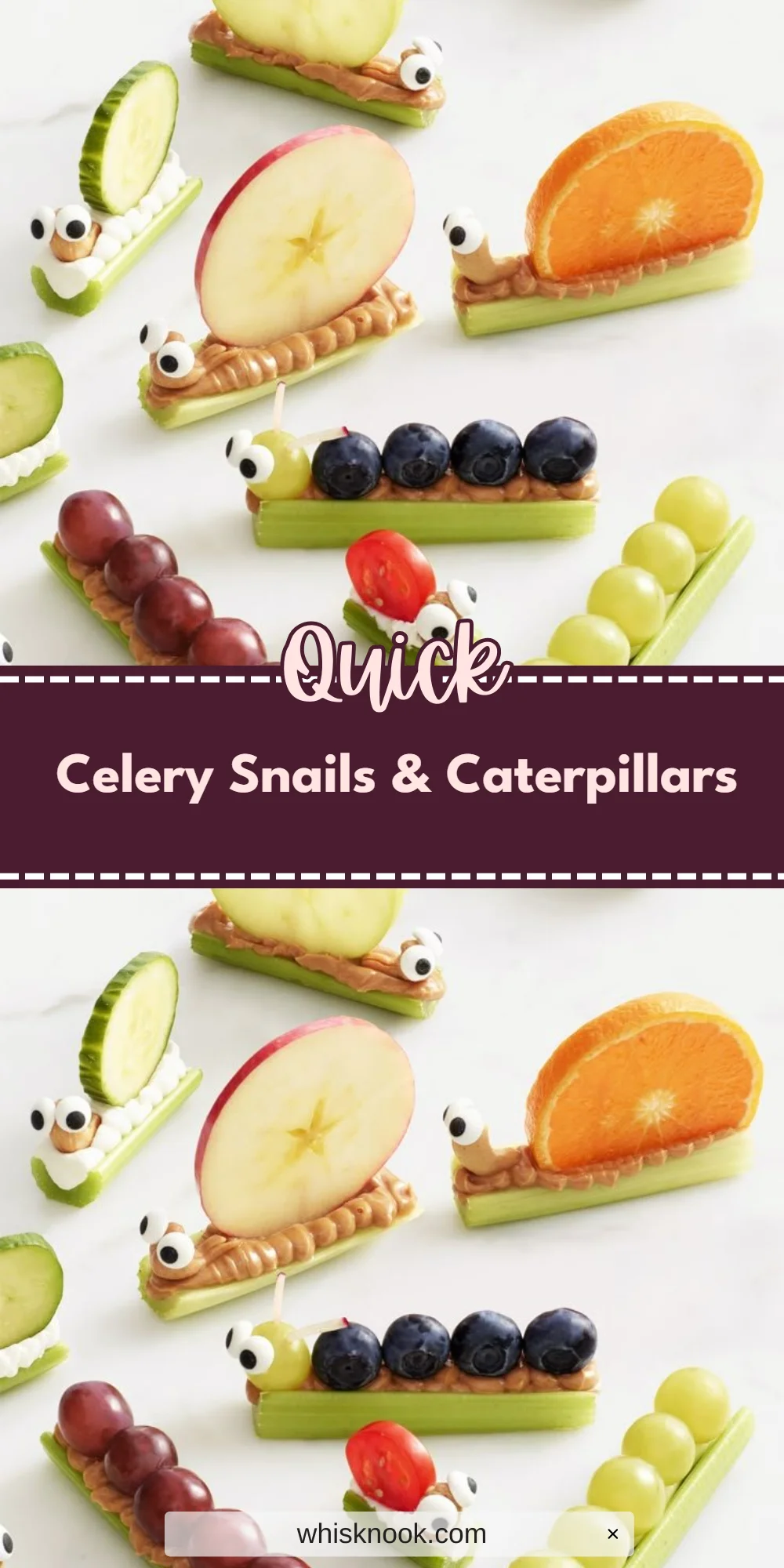 Celery Snails & Caterpillars