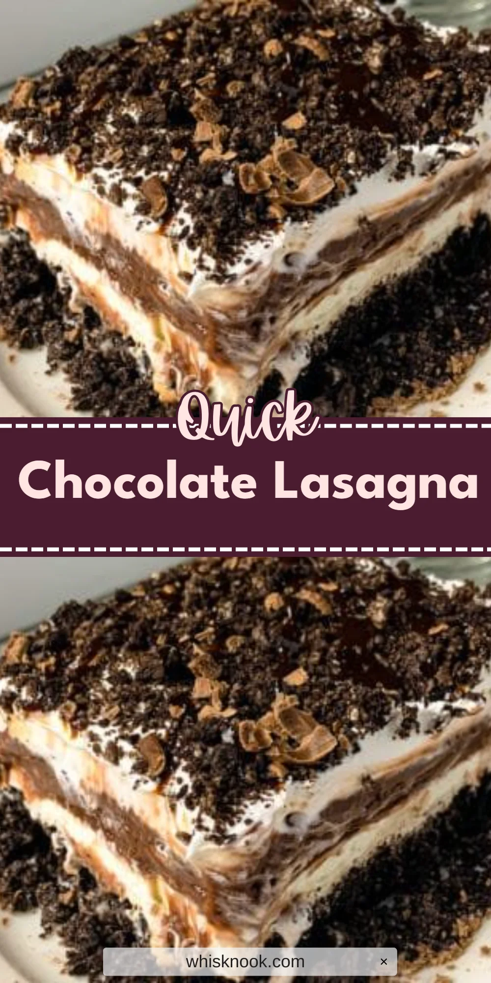 Chocolate Lasagna