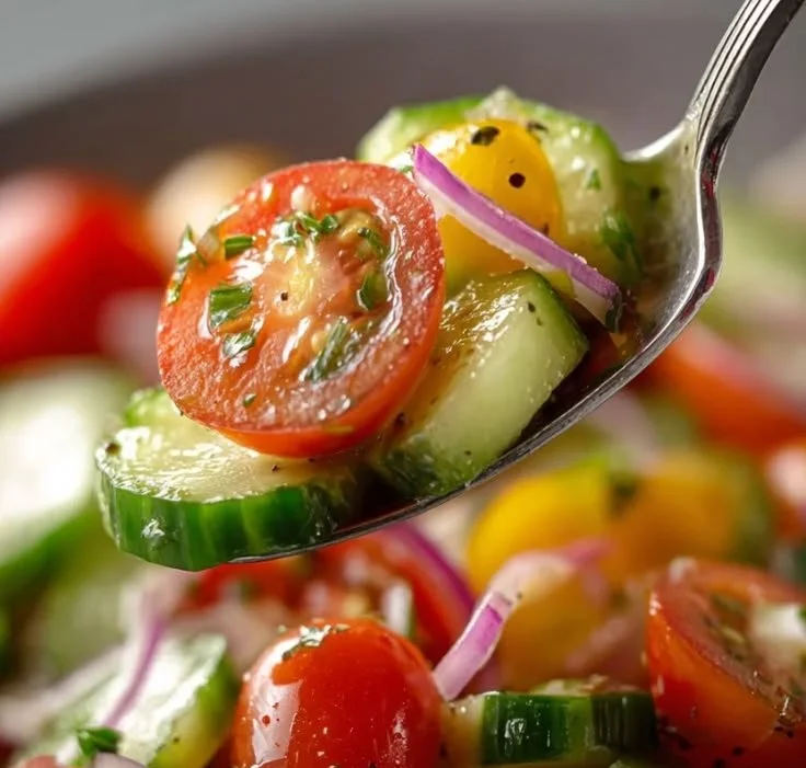 Cucumber Tomato Salad