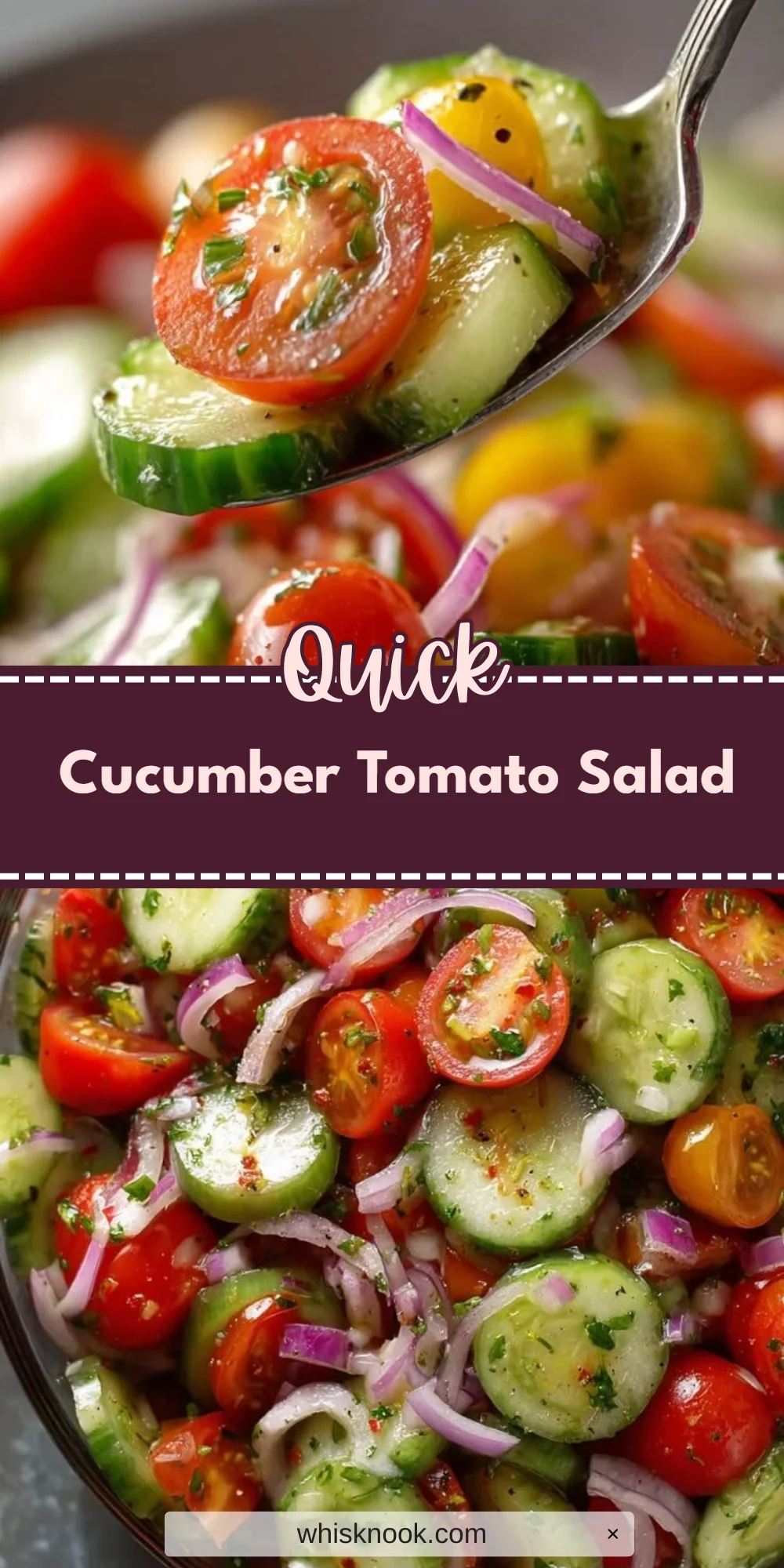 Cucumber Tomato Salad