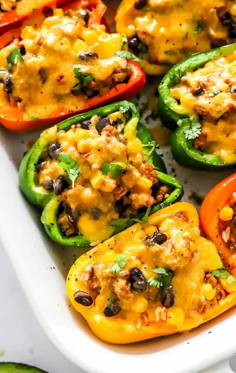 Easy Taco Stuffed Peppers