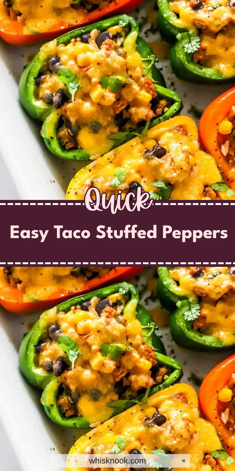 Easy Taco Stuffed Peppers