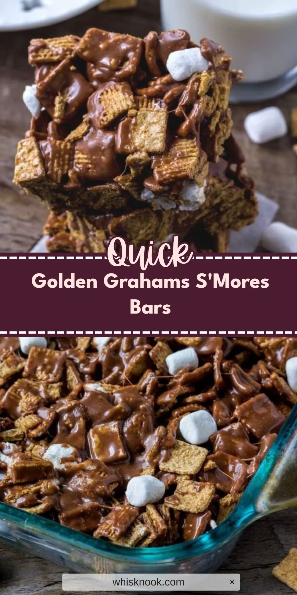 Golden Grahams S'Mores Bars
