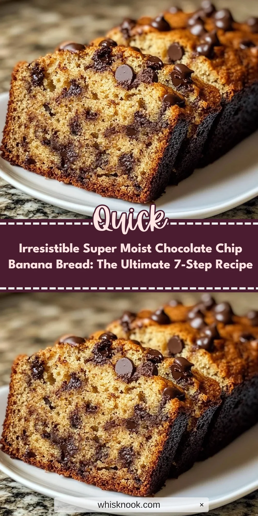 Irresistible Super Moist Chocolate Chip Banana Bread: The Ultimate 7-Step Recipe
