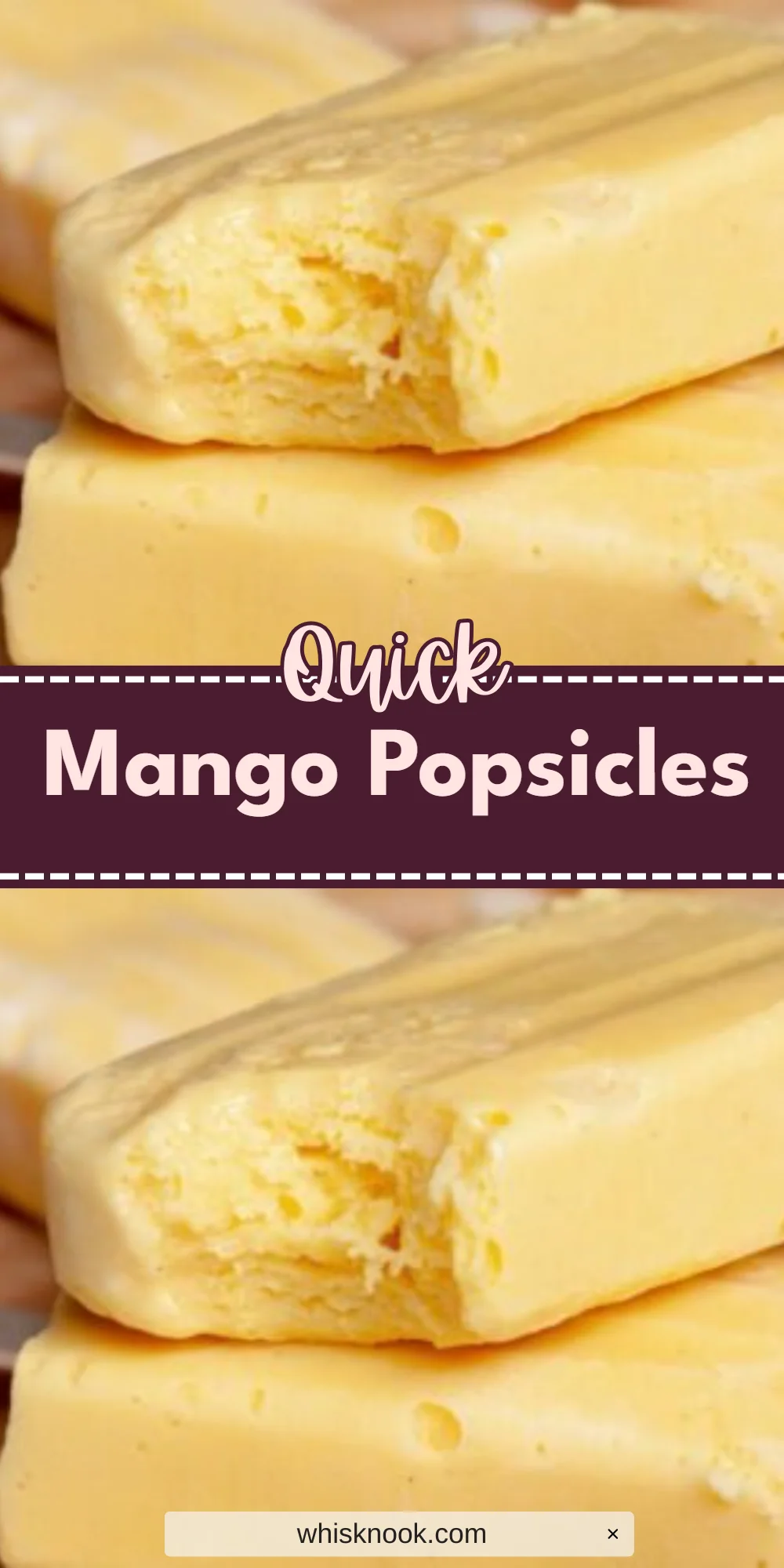 Mango Popsicles