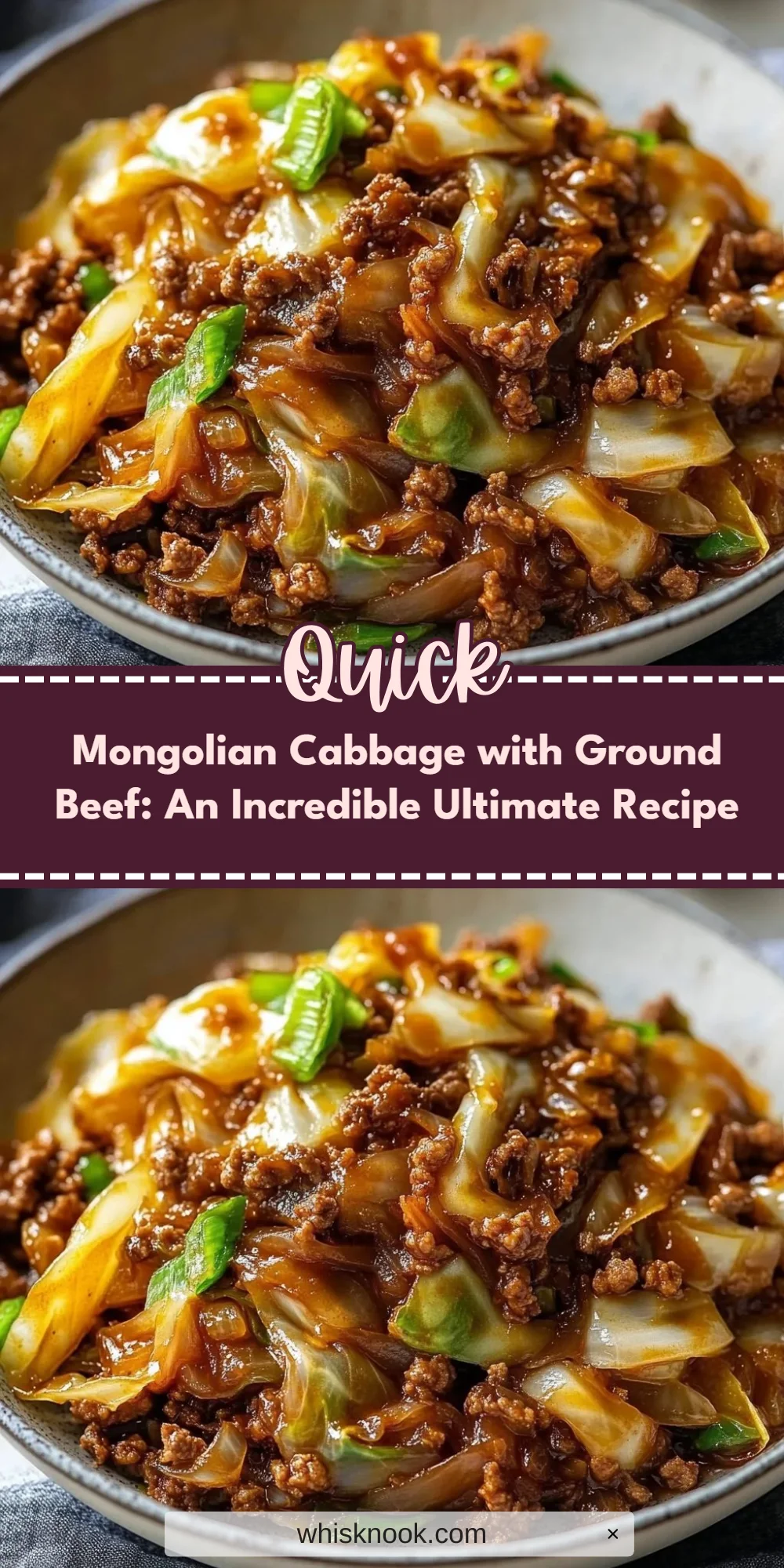 Mongolian Cabbage with Ground Beef: An Incredible Ultimate Recipe