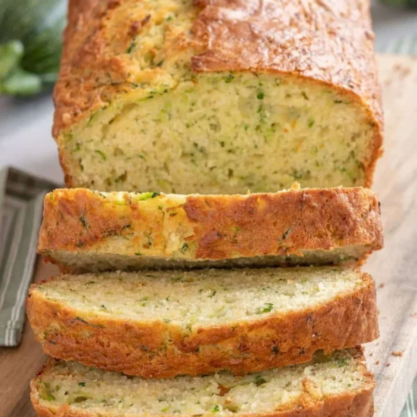 Delicious slice of zucchini bread from the Pioneer Woman recipe