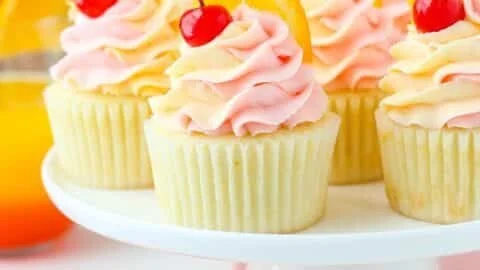 Tequila Sunrise Cupcakes Recipe