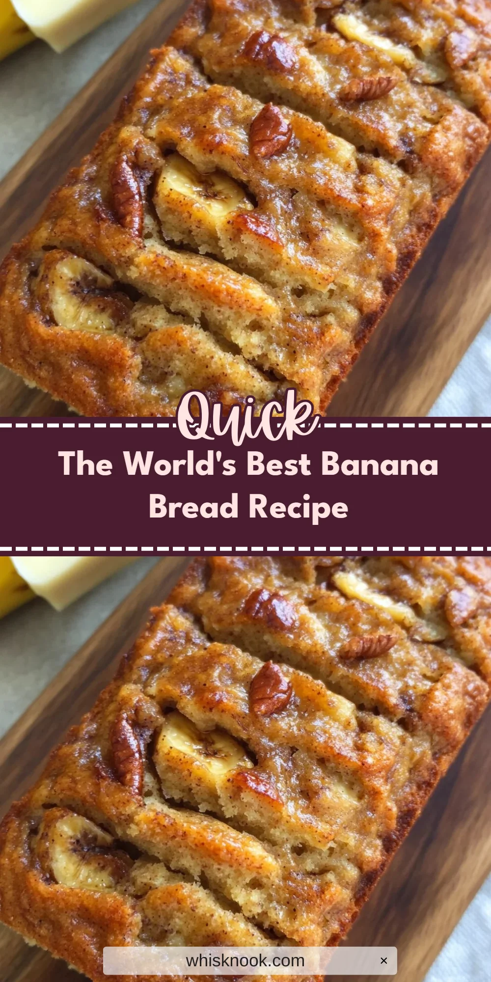 The World's Best Banana Bread Recipe